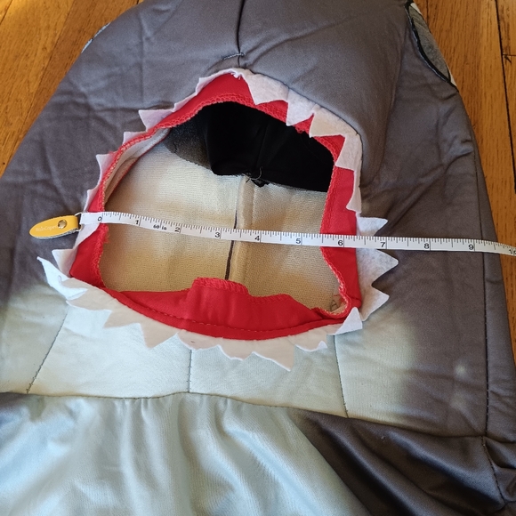 Kids Gray Shark Costume - Picture 7 of 12